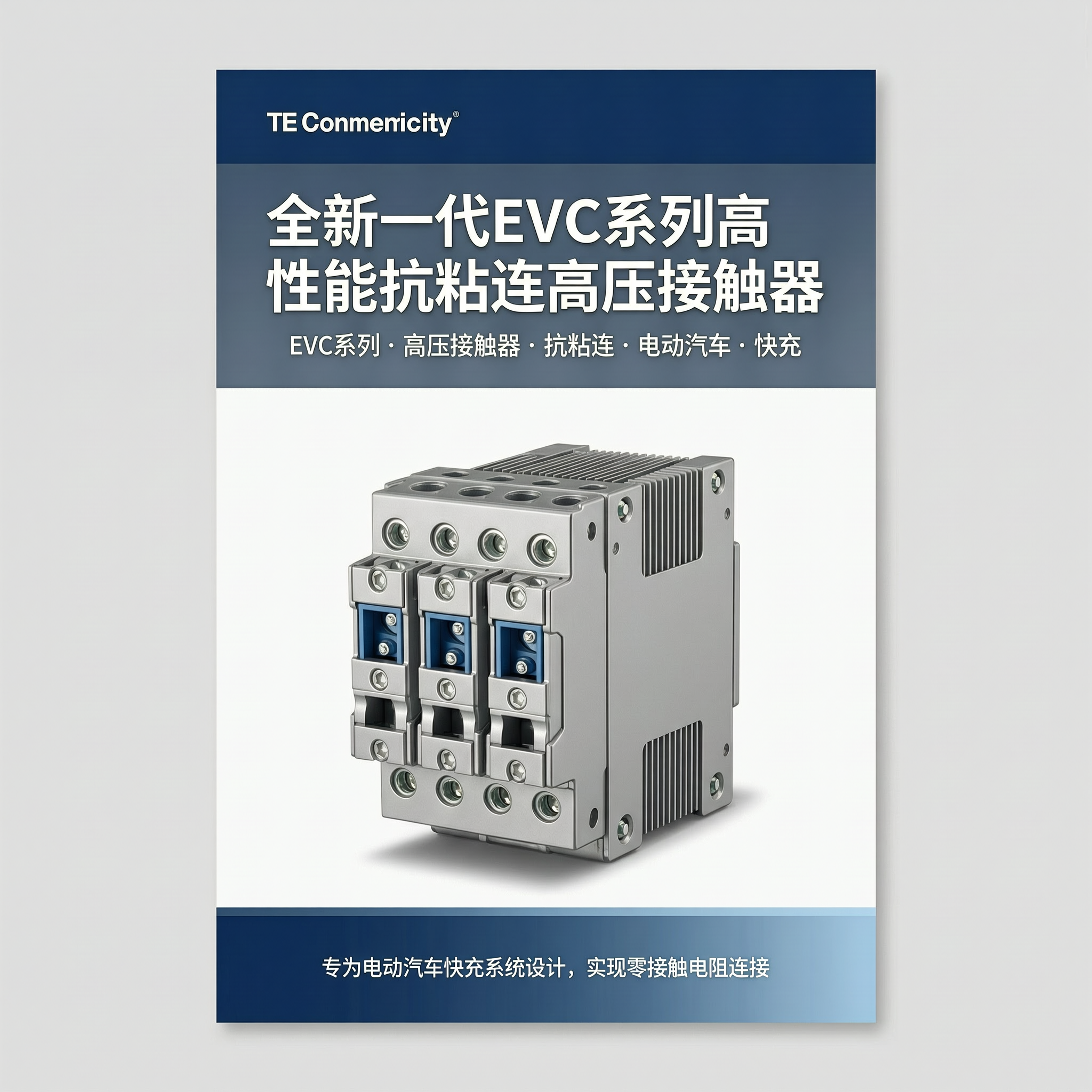 全新一代<span class='highlight'><span class='highlight'>EVC</span></span>系列高性能抗粘连高压接触器