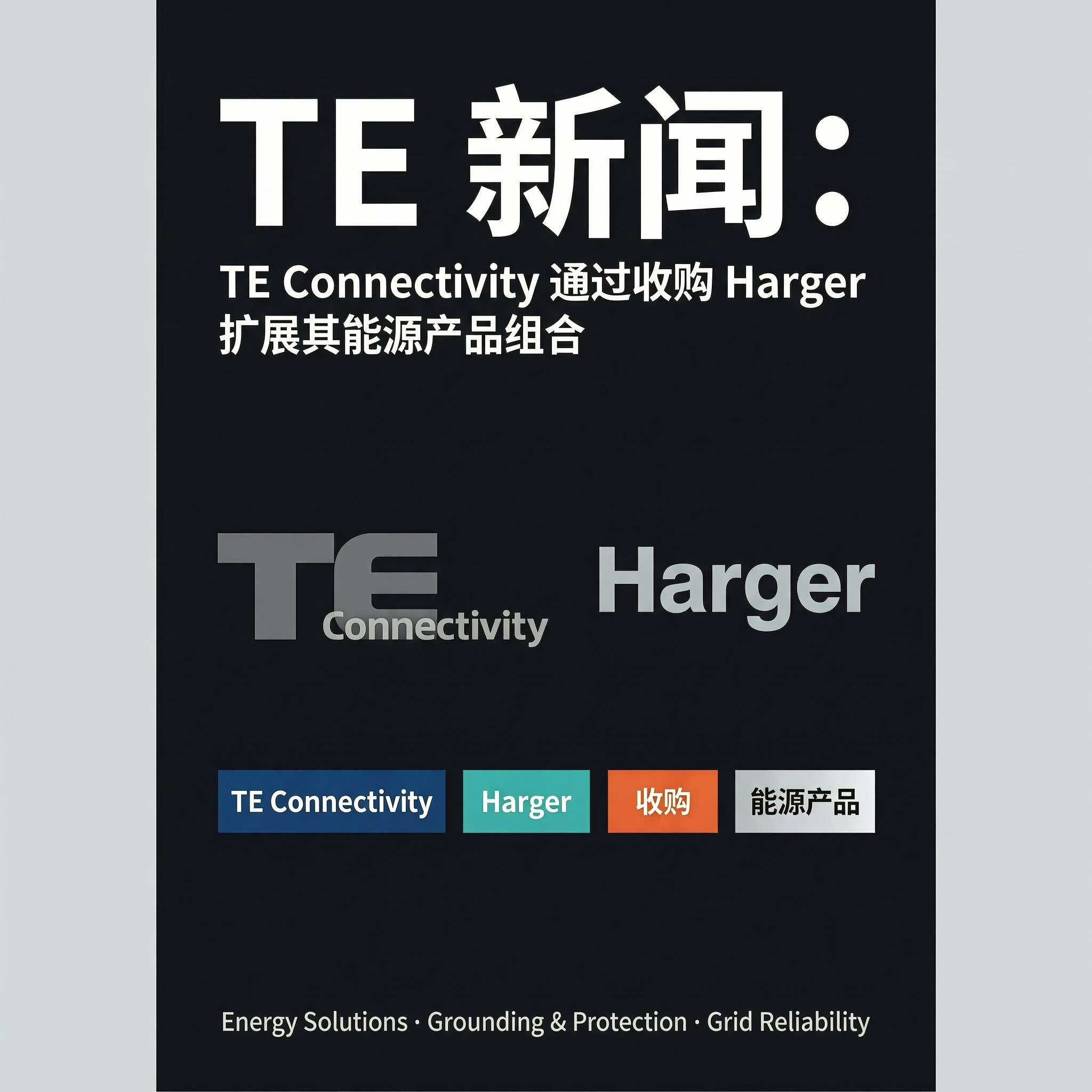 TE通过收购 Harger 扩展其能源产品组合-百能云芯