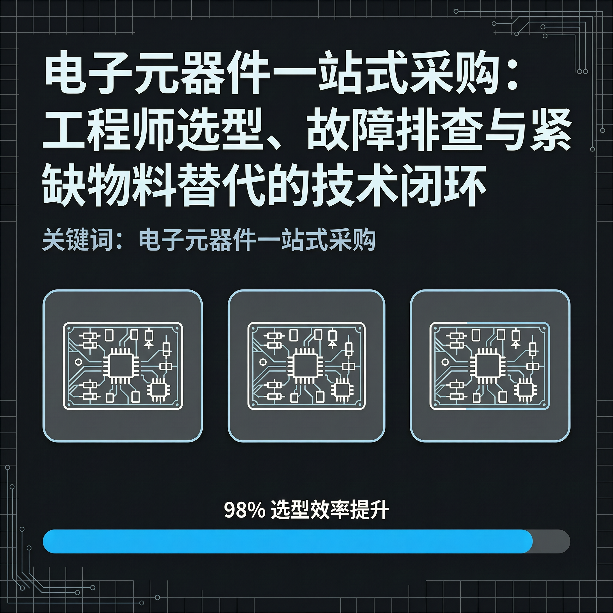 工程师选型、故障排查与紧缺物料替代的技术闭环-百能云芯
