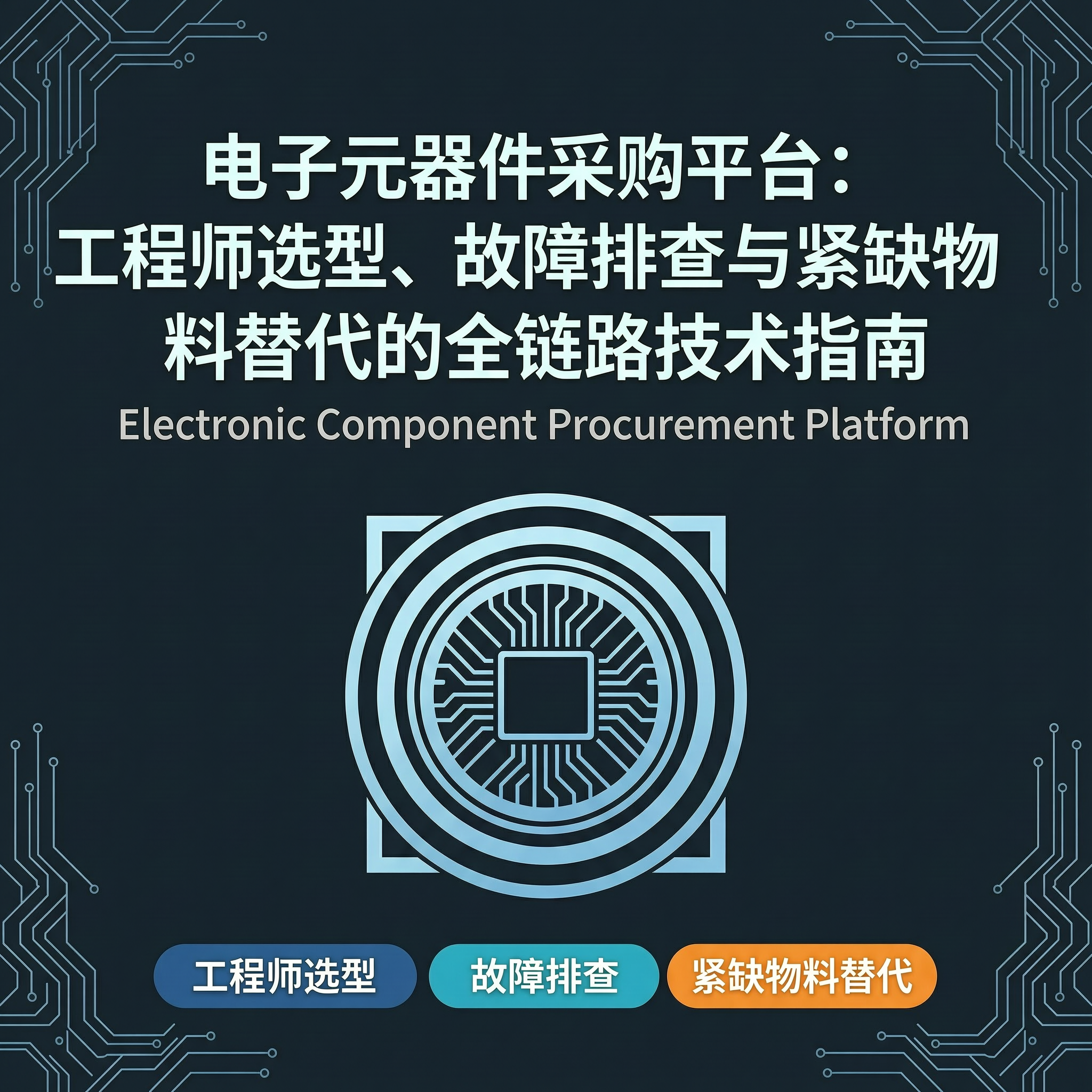 工程师选型、故障排查与紧缺物料替代的全链路技术指南-百能云芯