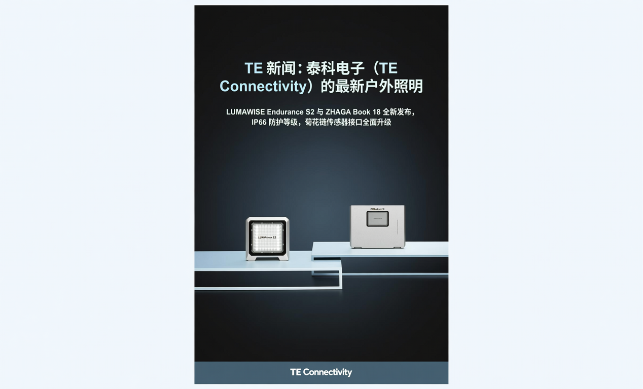 泰科电子推出新一代 LUMAWISE Endurance S2 插座