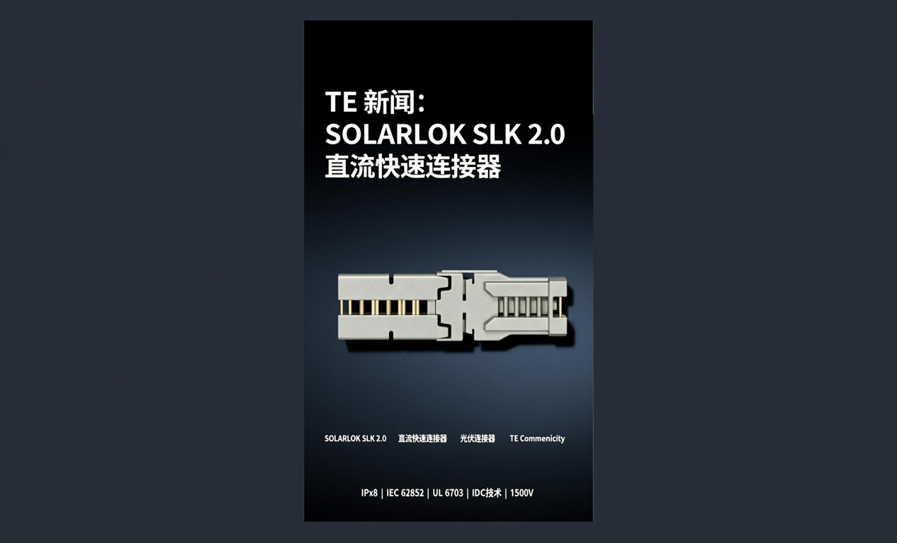 <span class='highlight'>SOLARLOK SLK 2.0</span> 直流快速连接器大幅提升安装效率