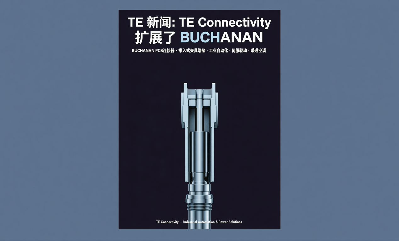 TE 新闻: TE Connectivity 扩展了 BUCHANAN-百能云芯