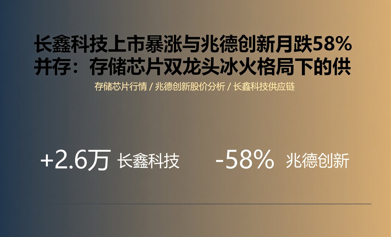 长鑫科技&<span class='highlight'>兆易创新</span> | 存储芯片双龙头上演冰火两重天