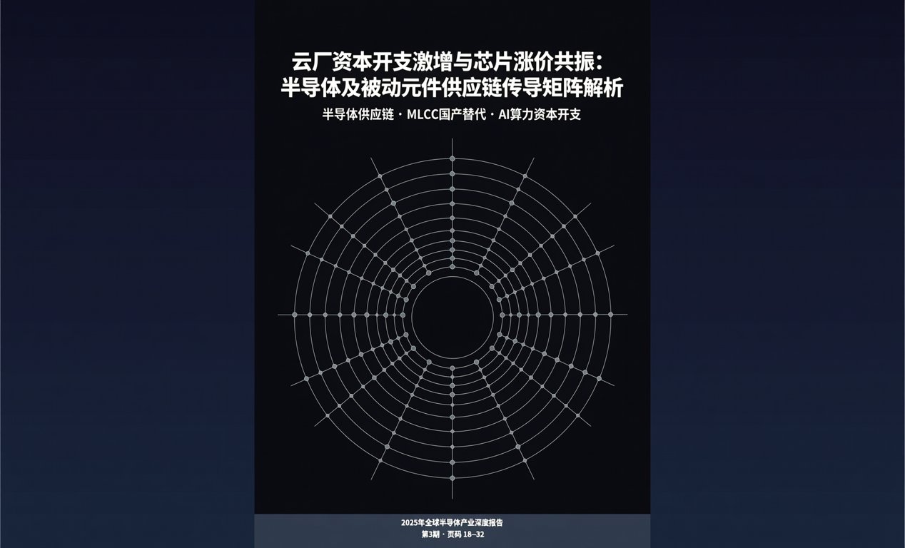 云厂资本开支激增与芯片涨价共振：半导体及被动元件供应链传导矩阵解析-百能云芯