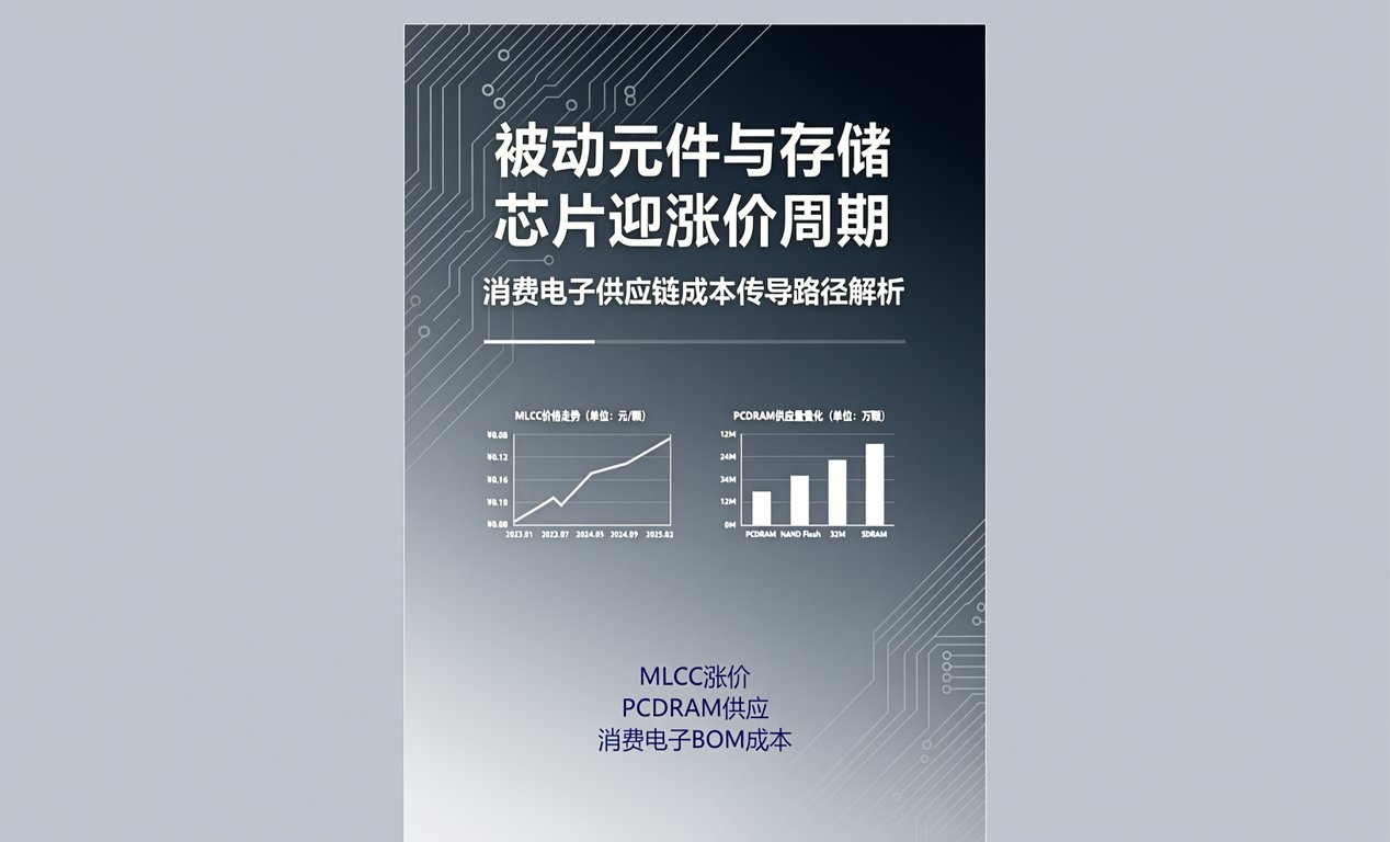 被动元件与存储芯片迎涨价周期，消费电子供应链成本传导路径解析-百能云芯