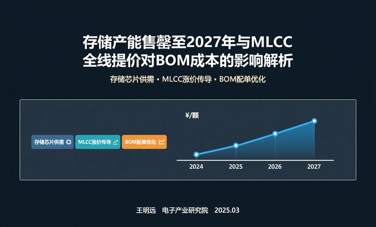 存储产能售罄至2027年与MLCC全线提价对BOM成本的影响解析-百能云芯
