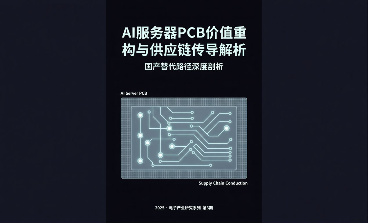 AI服务器PCB价值重构与供应链传导解析-百能云芯