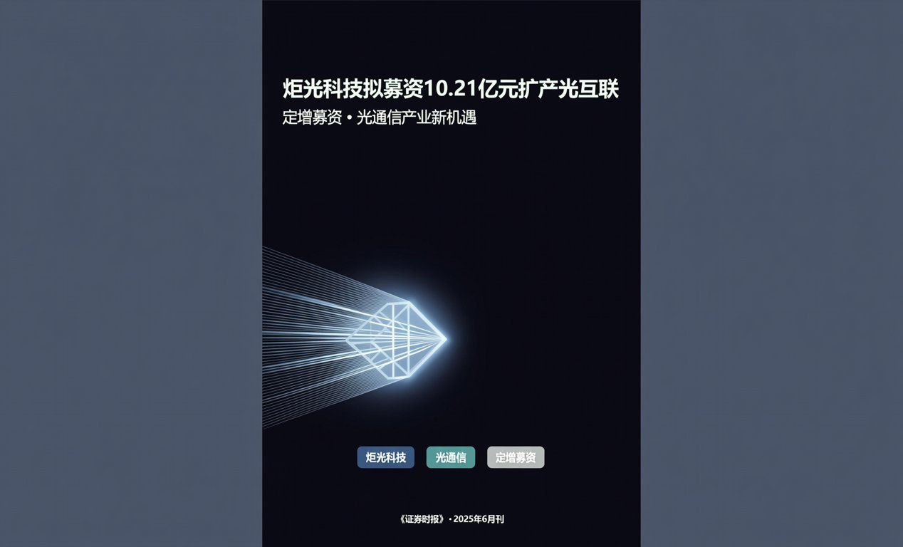炬光科技拟募资10.21亿元扩产光互联-百能云芯
