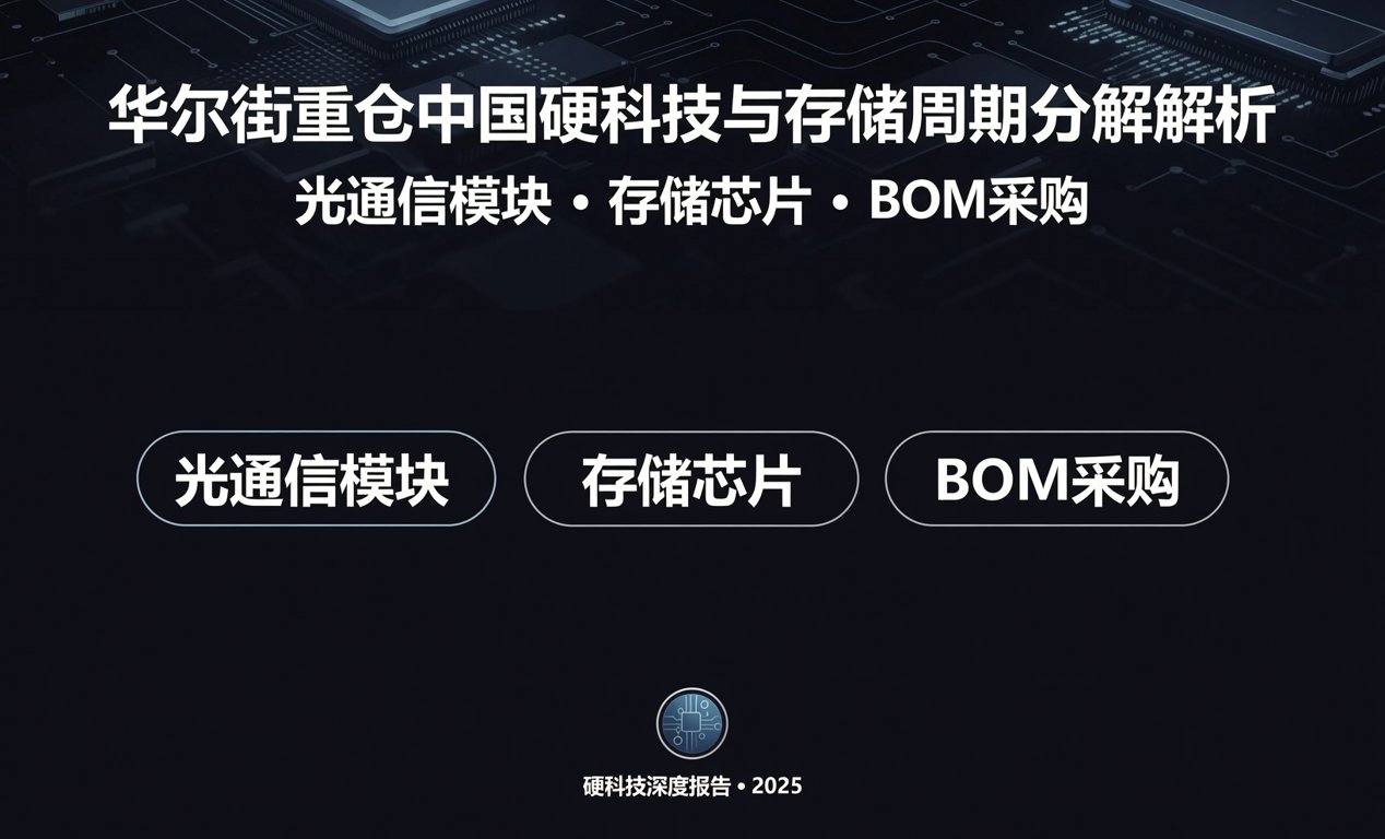 华尔街重仓中国硬科技与存储周期产生什么影响？-百能云芯