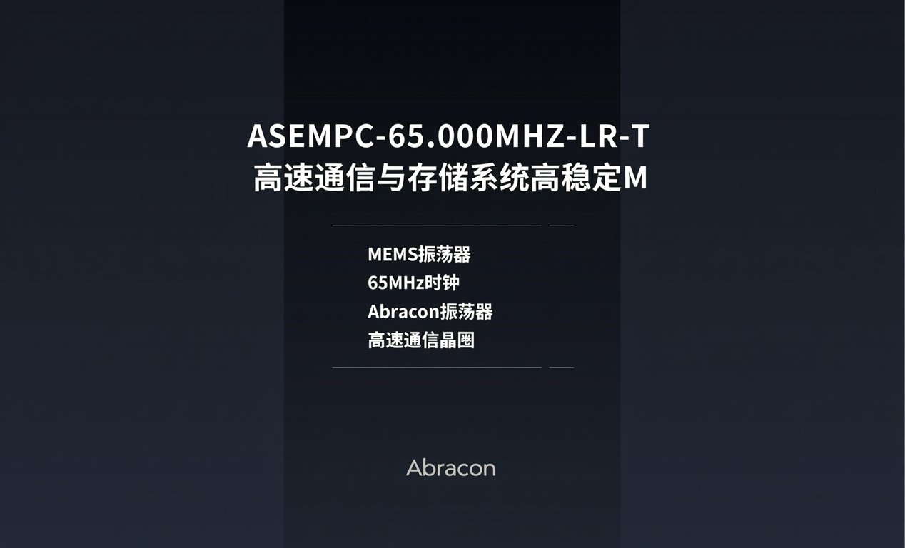 ASEMPC-65.000MHZ-LR-T 时钟<span class='highlight'>振荡器</span>介绍