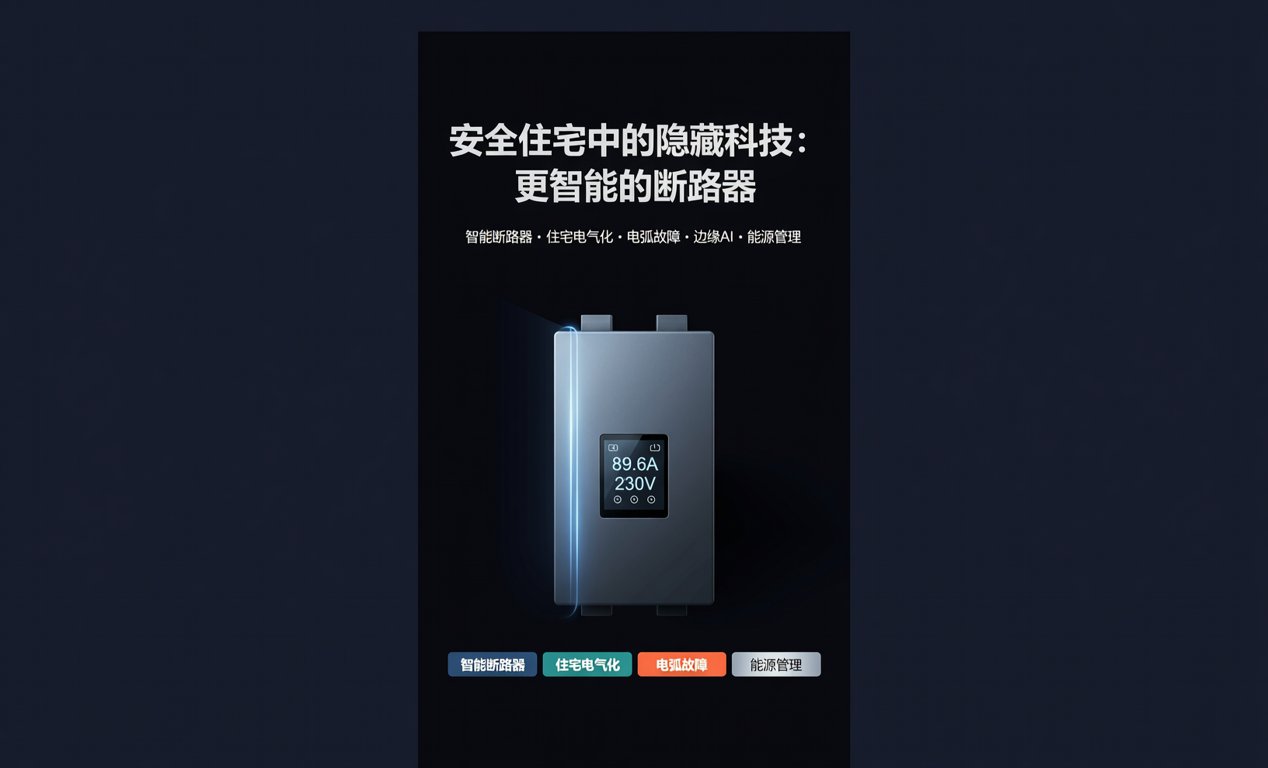 安全住宅中的隐藏科技：更智能的断路器-百能云芯