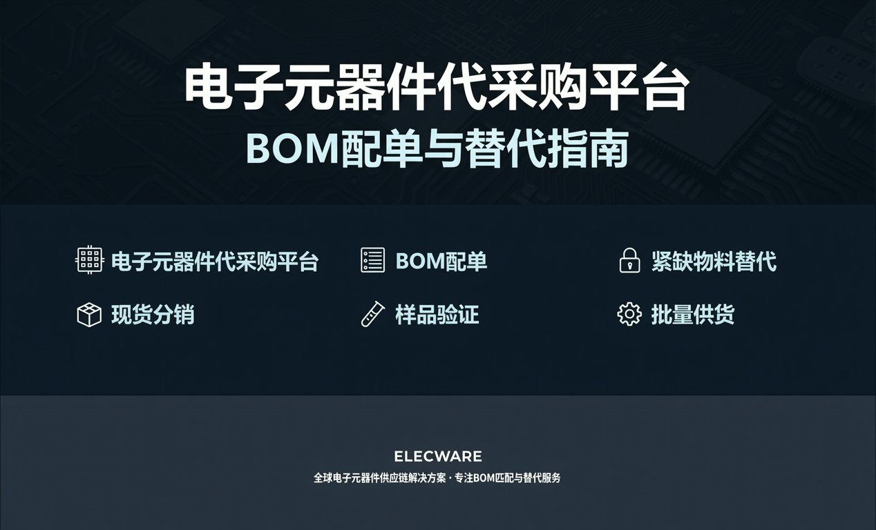 电子元器件代采购平台：BOM配单与替代指南-百能云芯