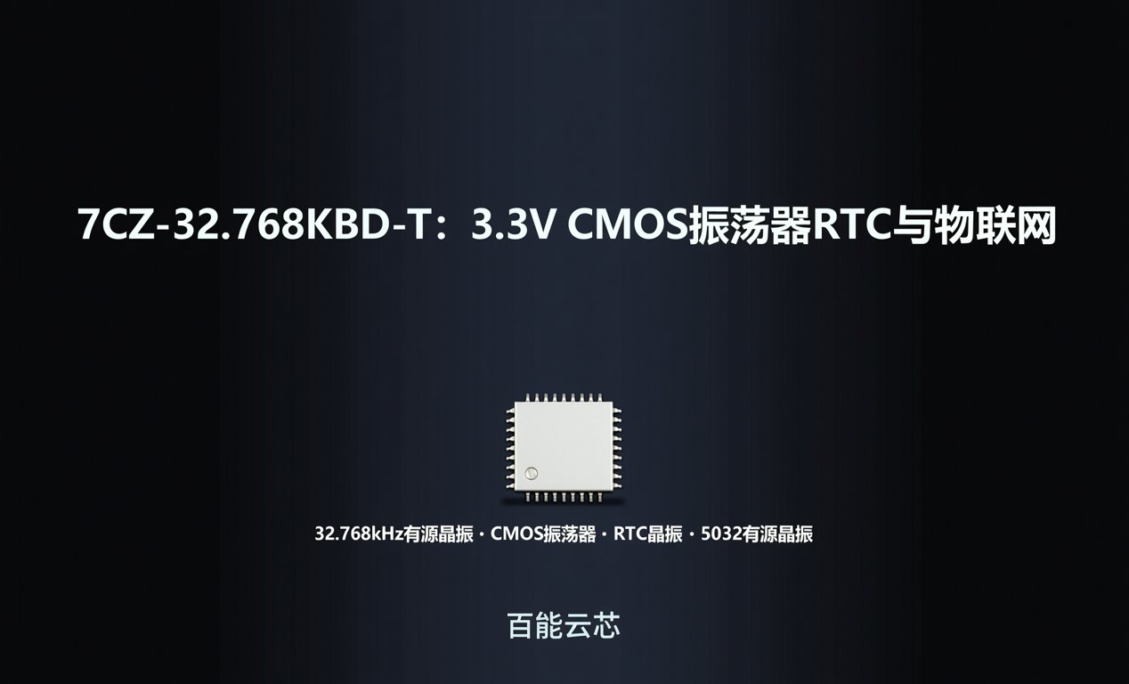 7CZ-32.768KBD-T：3.3V CMOS振荡器应用