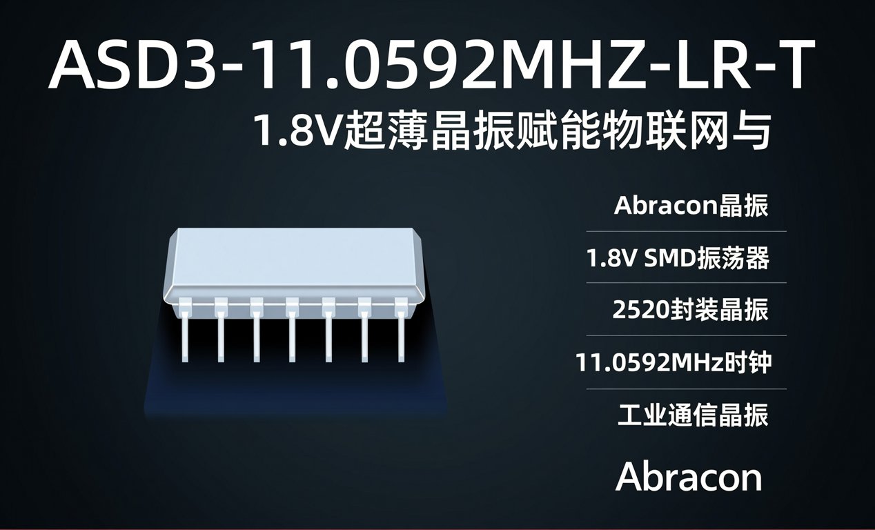 ASD3-11.0592MHZ-LR-T：1.8V超薄晶振介绍