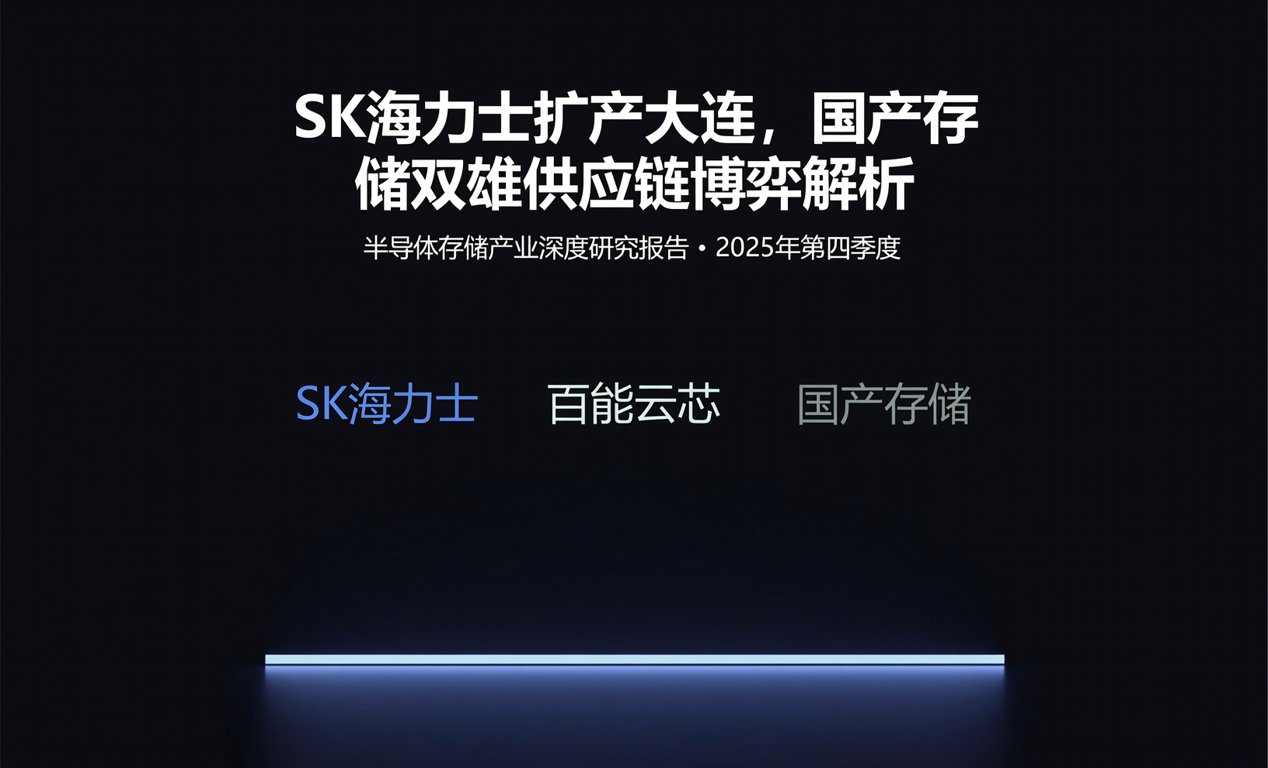 SK海力士扩产大连，国产存储双雄恐受影响-百能云芯