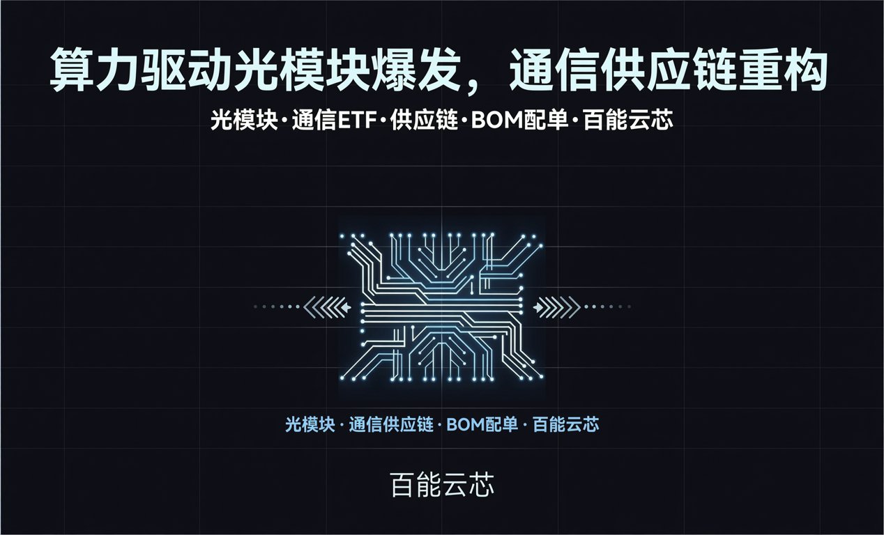 算力驱动光模块爆发，通信供应链开始重构-百能云芯