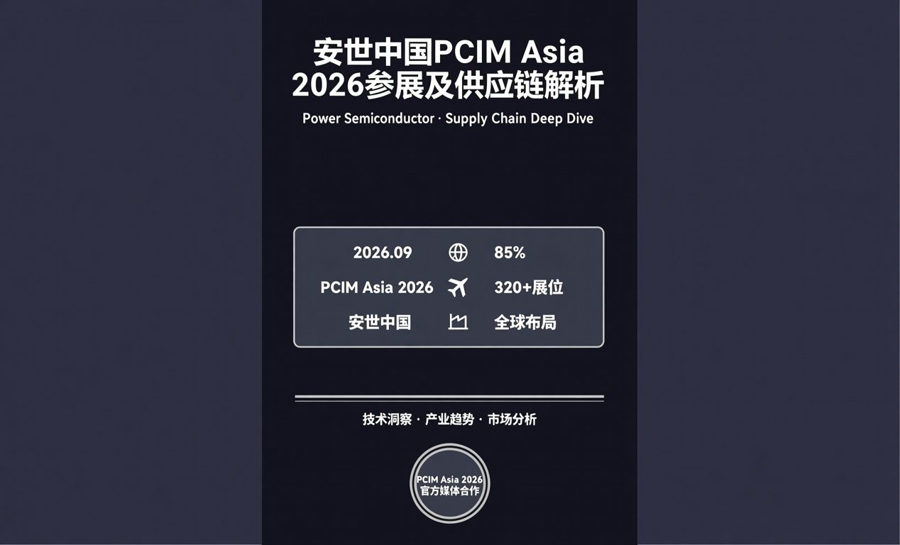 <span class='highlight'>安世中国</span>PCIM Asia 2026参展及供应链解析