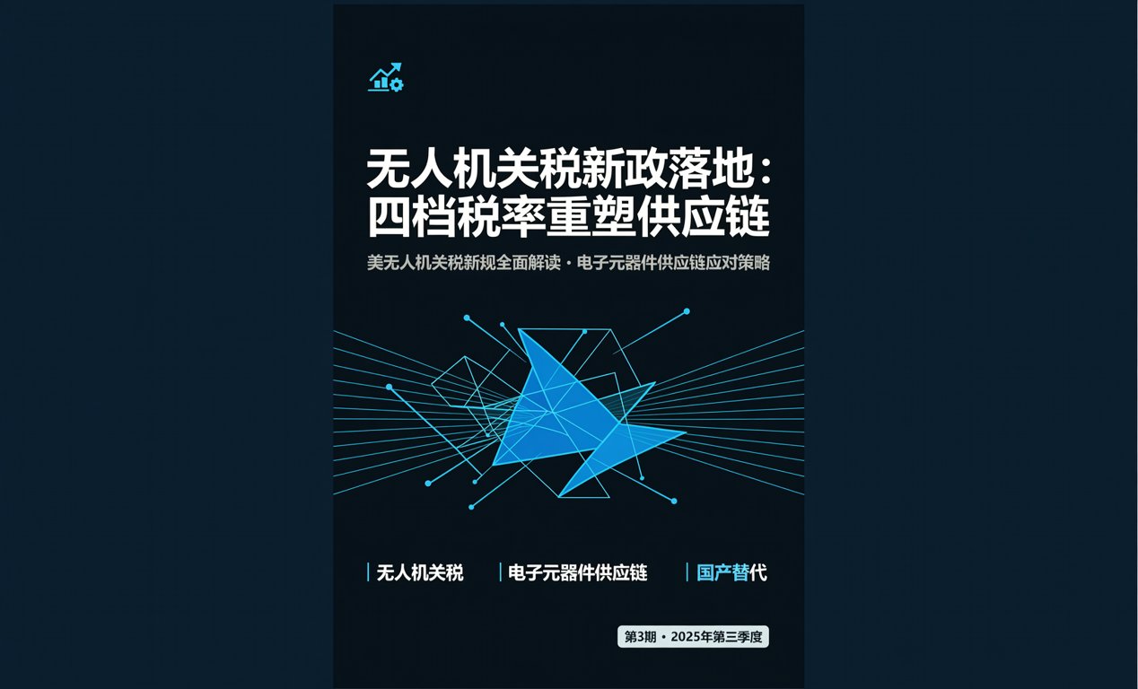 美无人机关税新政落地：四档税率重塑供应链-百能云芯