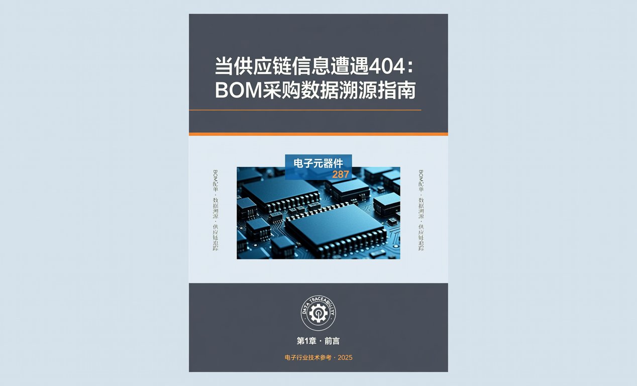 当供应链信息遭遇404：BOM采购数据溯源指南-百能云芯