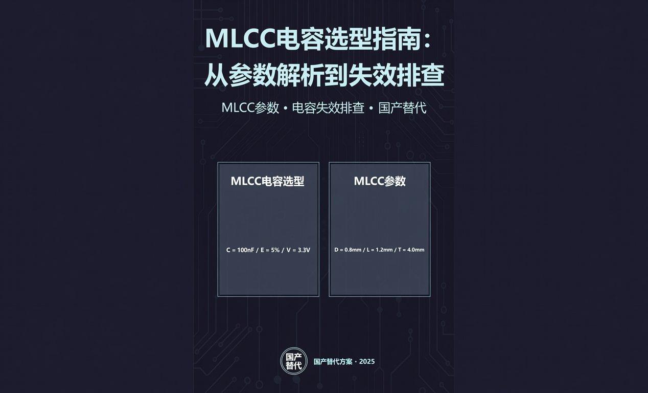 MLCC电容选型指南：从参数解析到失效排查-百能云芯