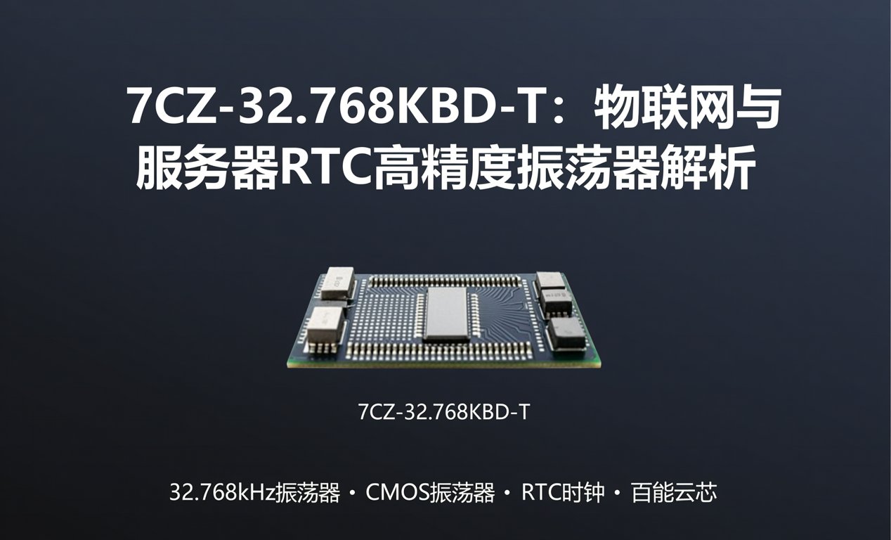 7CZ-32.768KBD-T：物联网与服务器RTC高精度振荡器解析