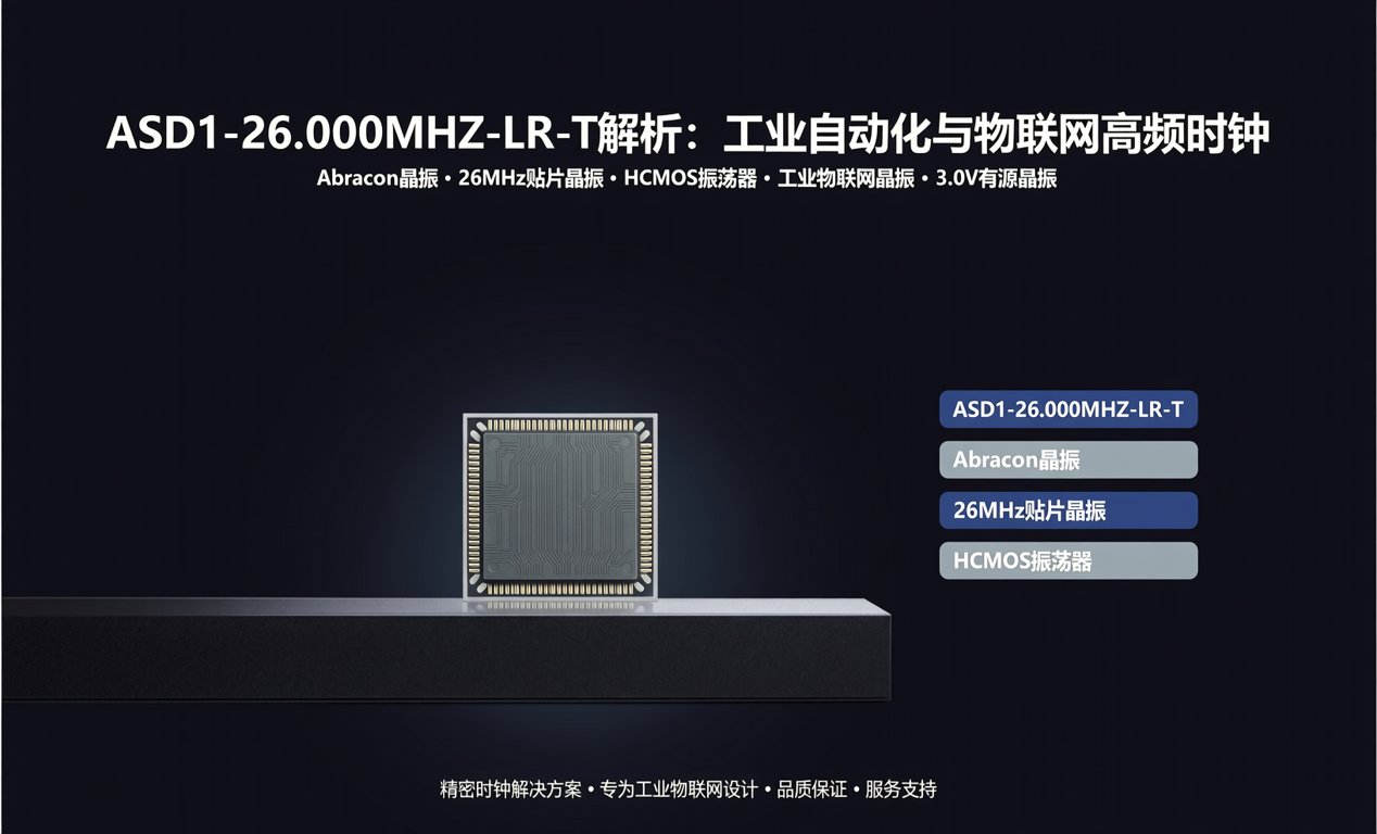ASD1-26.000MHZ-LR-T解析：工业自动化与物联网高频时钟