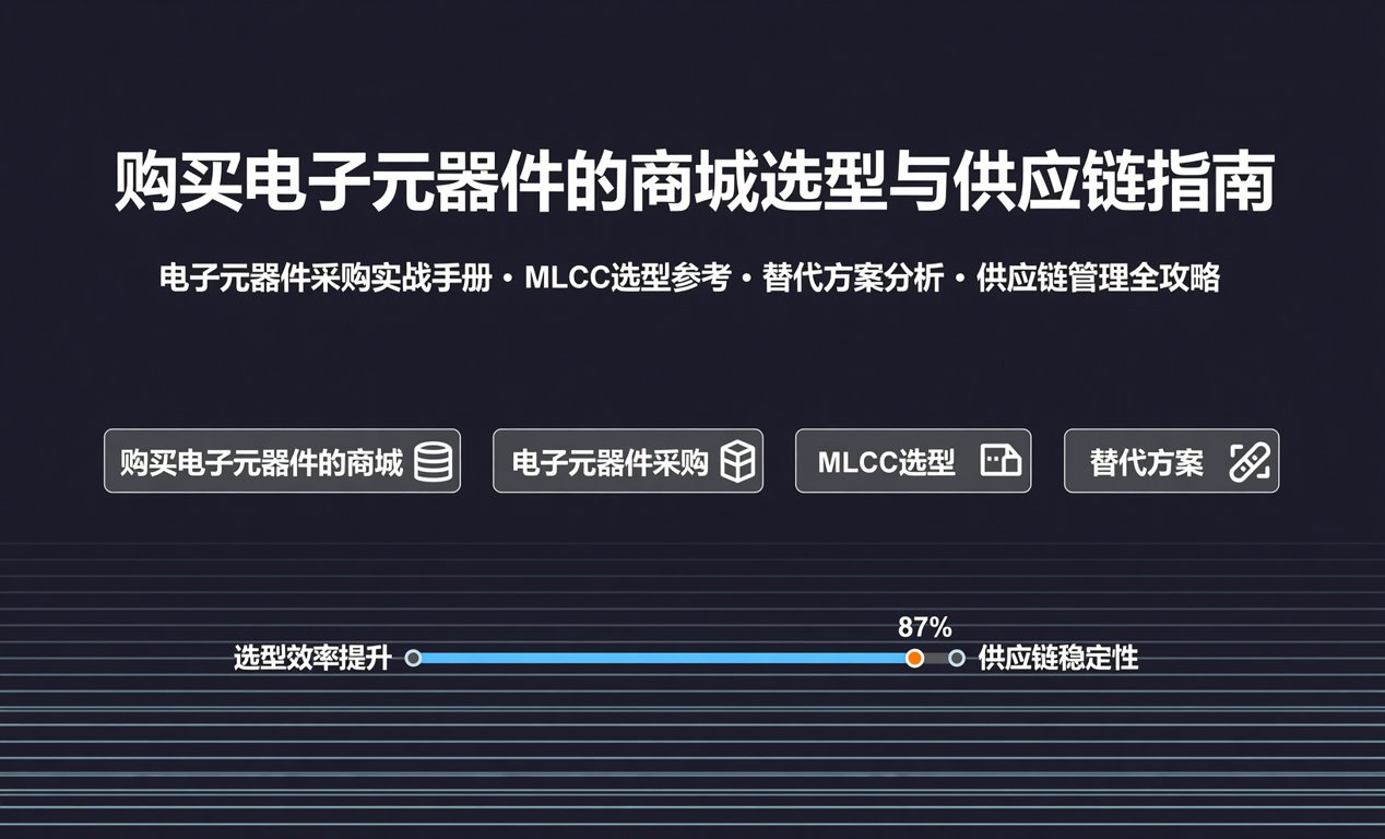 购买电子元器件的商城选型与供应链指南-百能云芯