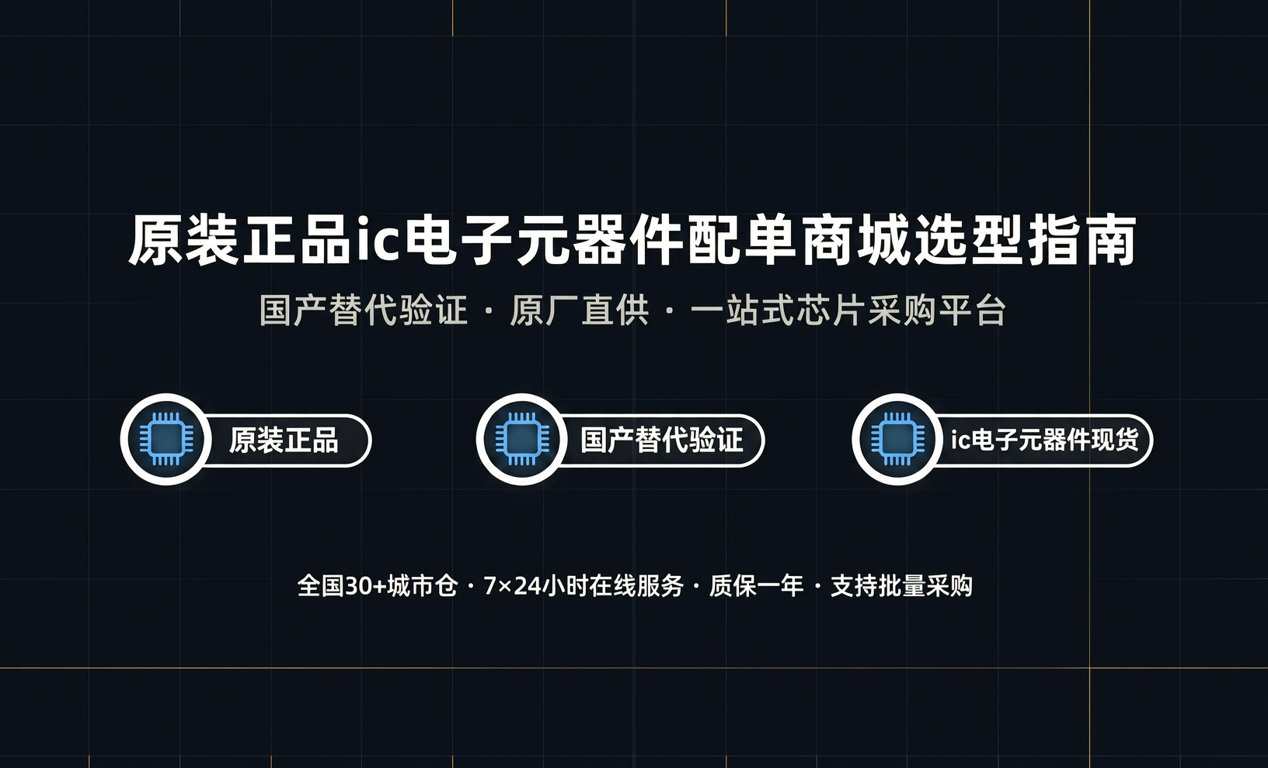 <span class='highlight'>原装正品ic电子元器件配单商城</span>选型指南