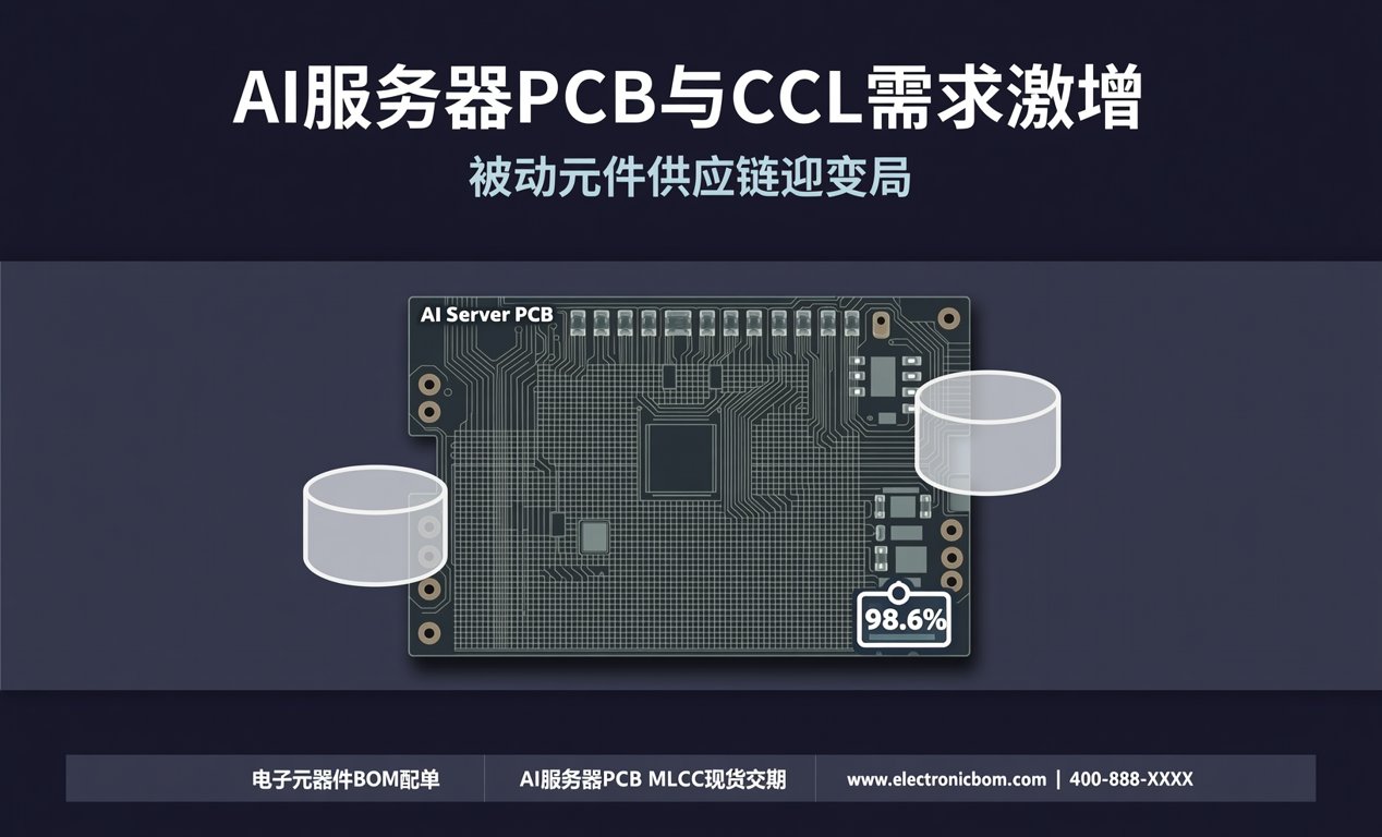 AI服务器PCB与CCL需求激增，被动元件供应链迎变局-百能云芯