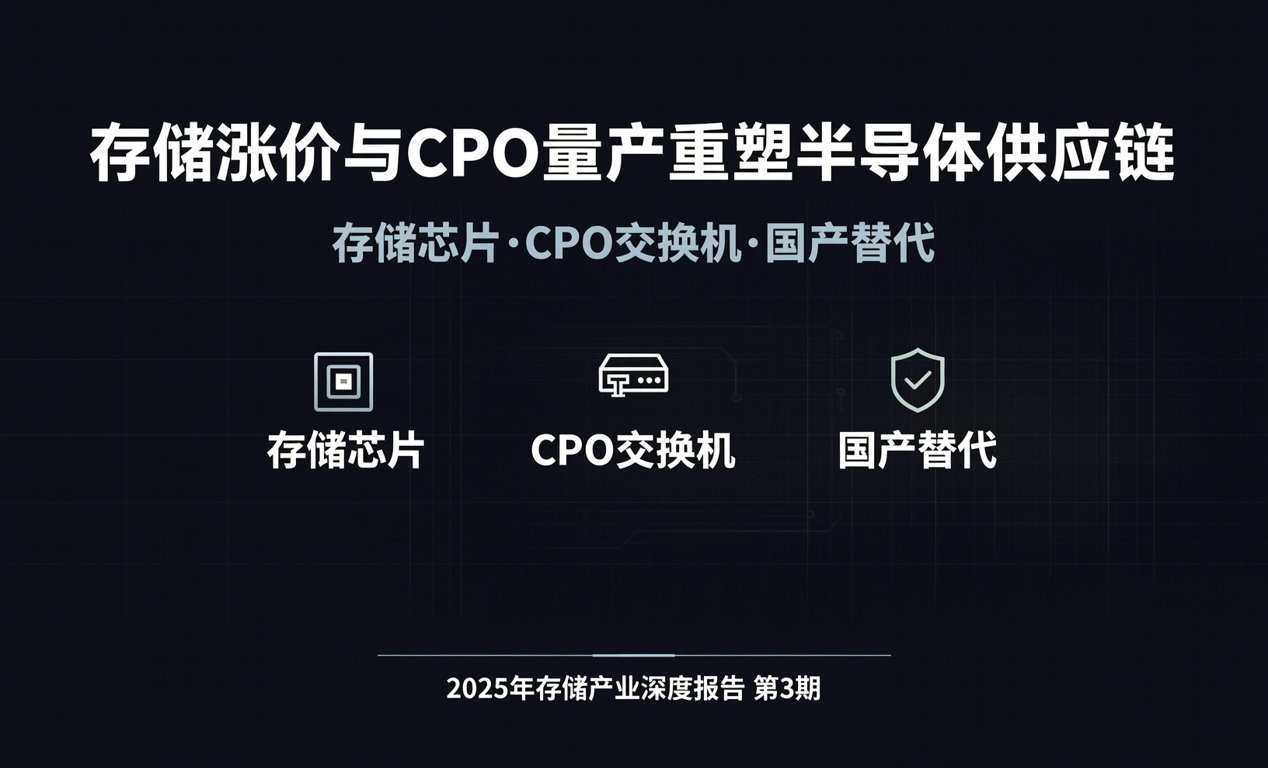 存储涨价与CPO量产重塑半导体供应链-百能云芯