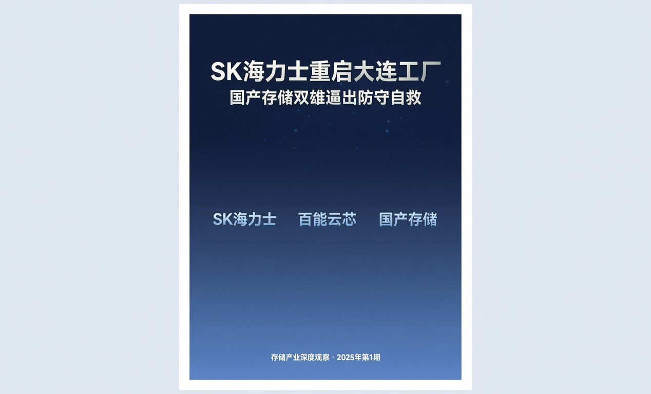 SK海力士重启大连工厂，国产存储双雄逼出防守自救-百能云芯
