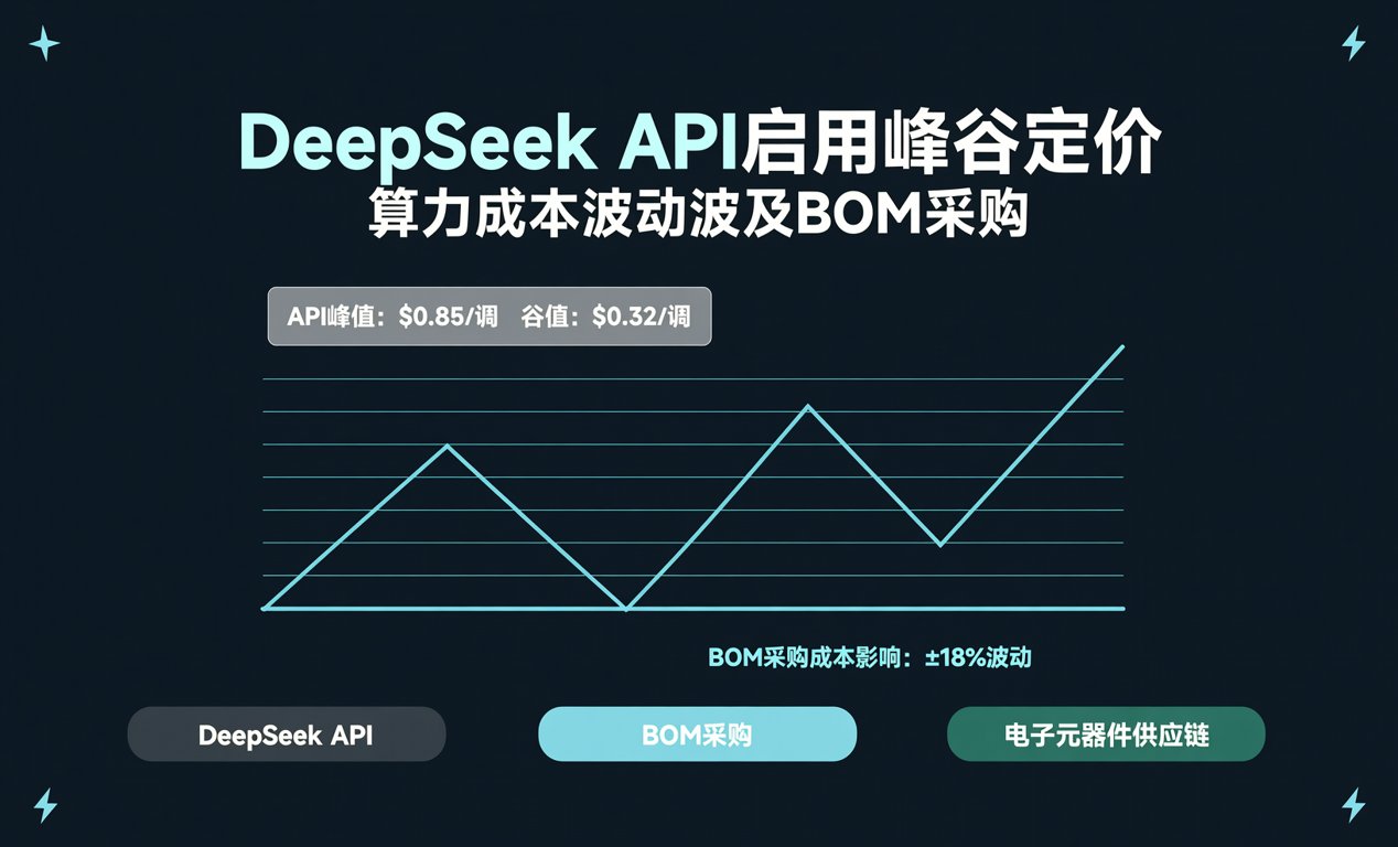 DeepSeek API启用峰谷定价，算力成本波动波及BOM采购-百能云芯