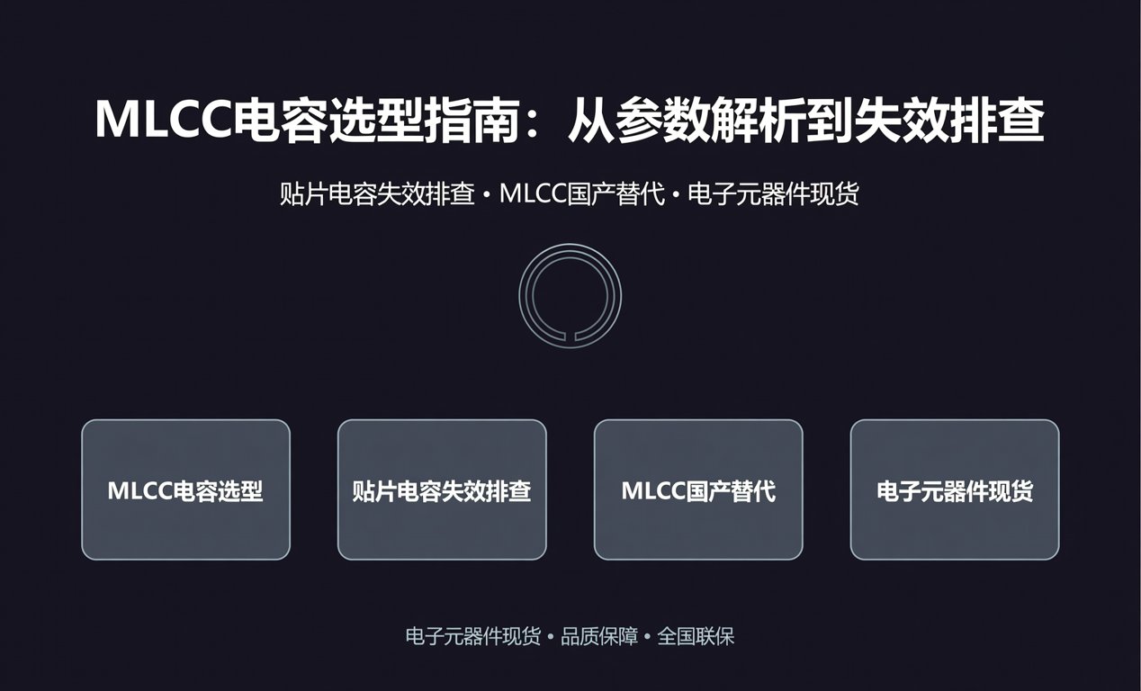 MLCC电容选型指南：从参数解析到失效排查-百能云芯