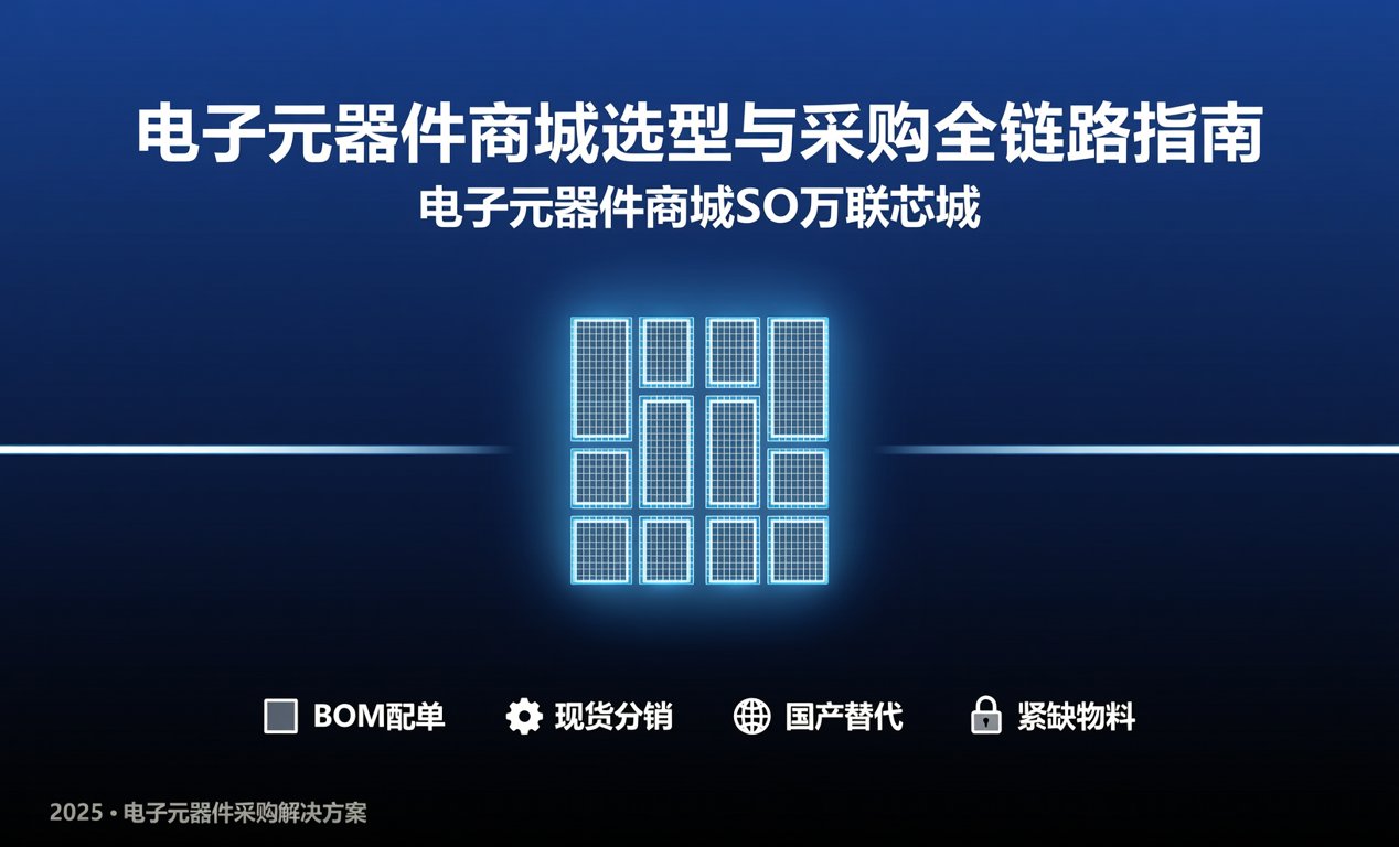 电子元器件商城选型与采购全链路指南-百能云芯