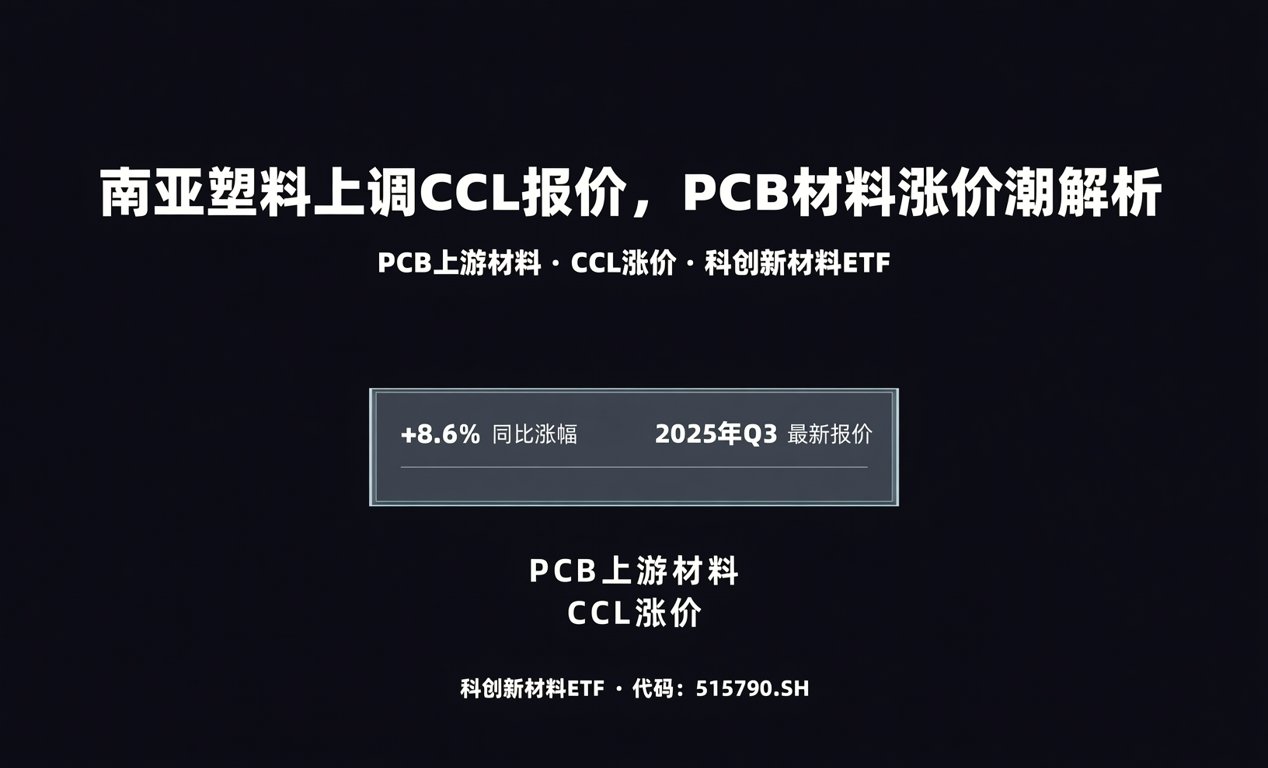 南亚塑料上调CCL报价，PCB材料涨价潮解析