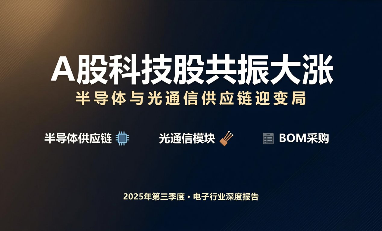 A股科技股共振大涨，半导体与光通信供应链迎变局