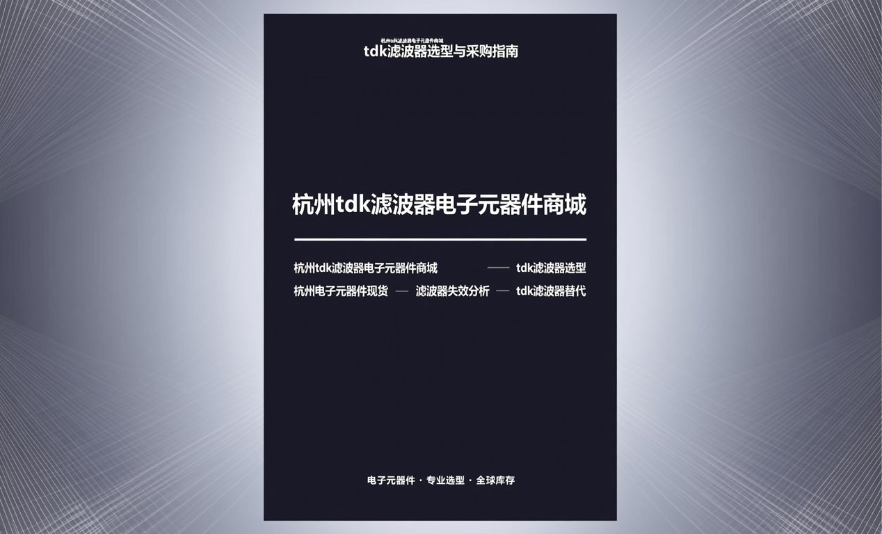 <span class='highlight'>杭州tdk滤波器电子元器件商城</span>选型与采购指南